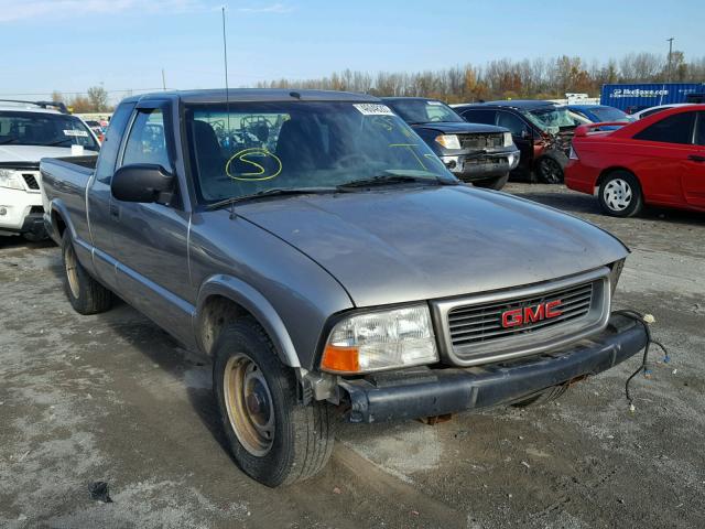 1GTCS19W218105985 - 2001 GMC SONOMA GRAY photo 1