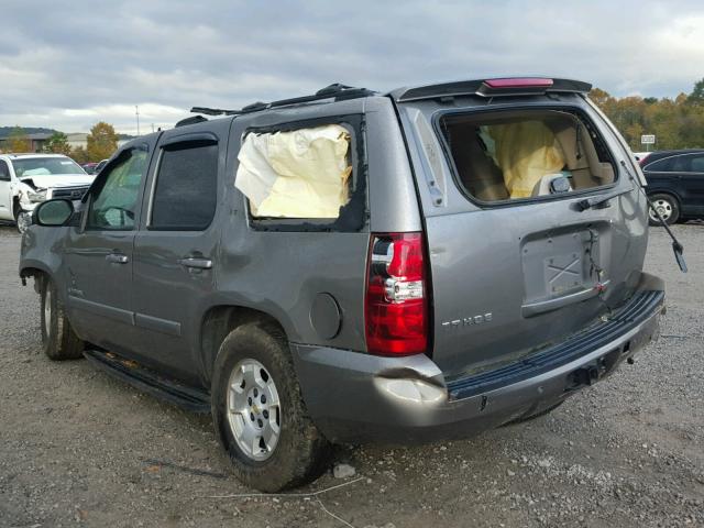 1GNFK13067J149157 - 2007 CHEVROLET TAHOE K150 GRAY photo 3