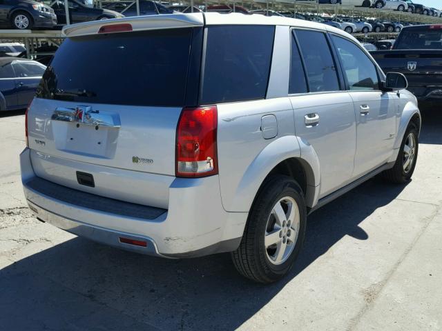 5GZCZ33Z17S843085 - 2007 SATURN VUE HYBRID GRAY photo 4