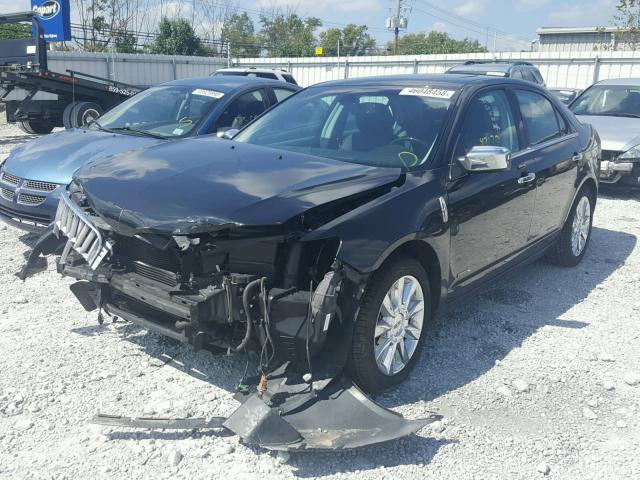 3LNDL2L34CR836663 - 2012 LINCOLN MKZ HYBRID BLACK photo 2