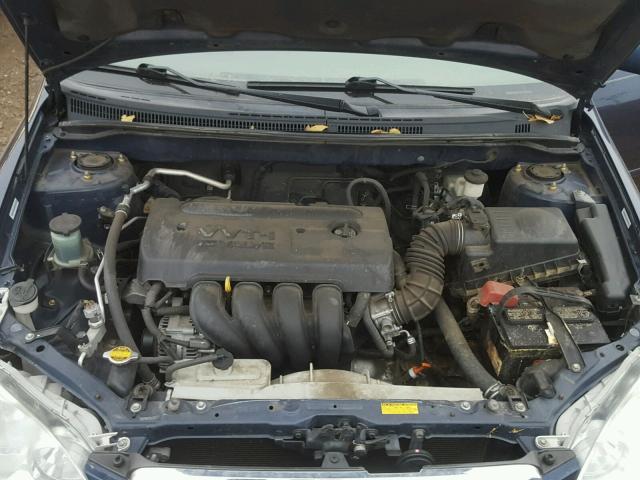 1NXBR32E76Z612055 - 2006 TOYOTA COROLLA CE BLUE photo 7