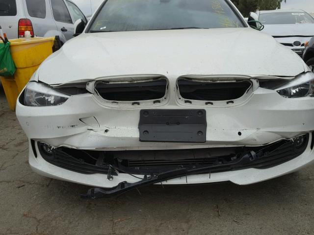 WBA3B1C55F5A05811 - 2015 BMW 320 I WHITE photo 9