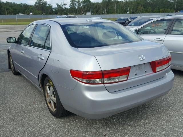 1HGCM56884A042008 - 2004 HONDA ACCORD EX GRAY photo 3