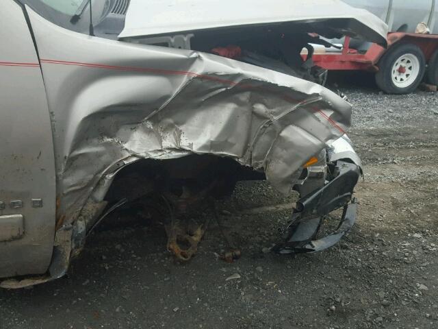 3GCEK13J48G312517 - 2008 CHEVROLET SILVERADO TAN photo 9