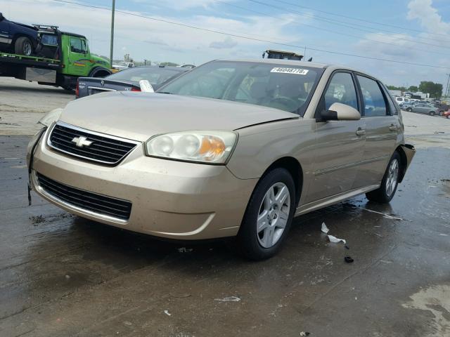 1G1ZT61816F203127 - 2006 CHEVROLET MALIBU MAX თაფლისფერი ფოტო 2