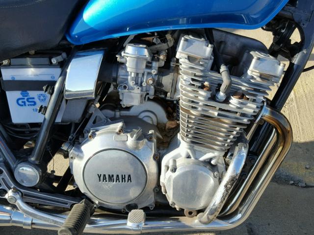 4H7003836 - 1980 YAMAHA MAXIM BLUE photo 7