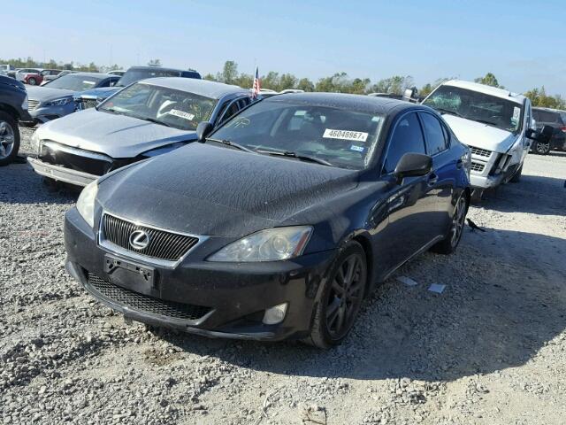 JTHBK262885086078 - 2008 LEXUS IS 250 BLACK photo 2