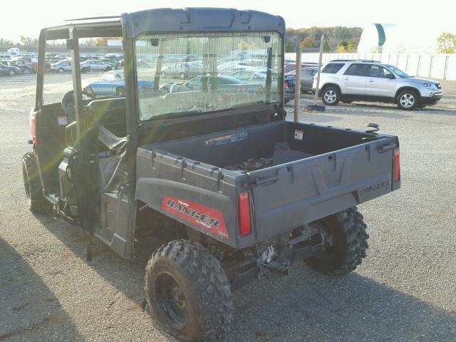 3NSRNA575GE753334 - 2016 POLARIS RANGER CRE BLACK photo 3