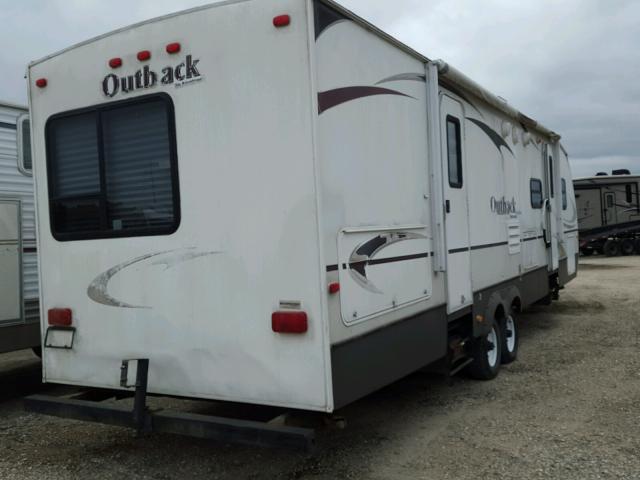 4YDT310289B630391 - 2009 KEYSTONE OUTBACK WHITE photo 4