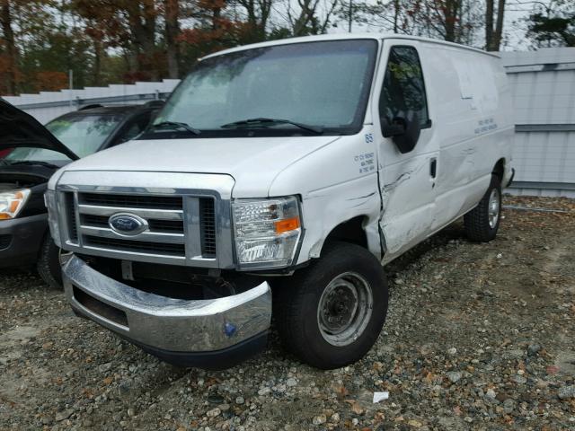 1FTNE2EW3CDA27805 - 2012 FORD ECONOLINE WHITE photo 2