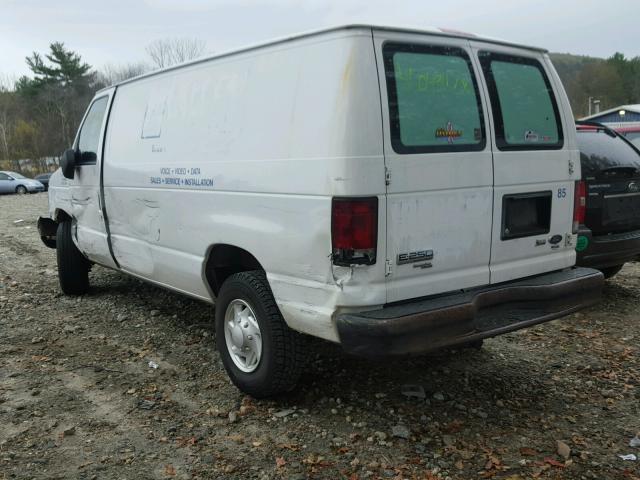 1FTNE2EW3CDA27805 - 2012 FORD ECONOLINE WHITE photo 3