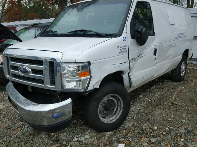 1FTNE2EW3CDA27805 - 2012 FORD ECONOLINE WHITE photo 9