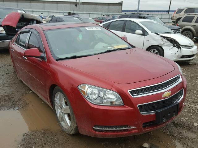 1G1ZC5E08CF256501 - 2012 CHEVROLET MALIBU 1LT მუქწითელი ფოტო 1