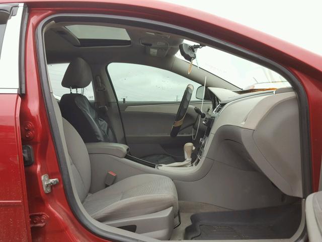 1G1ZC5E08CF256501 - 2012 CHEVROLET MALIBU 1LT მუქწითელი ფოტო 5