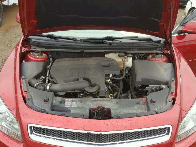 1G1ZC5E08CF256501 - 2012 CHEVROLET MALIBU 1LT მუქწითელი ფოტო 7