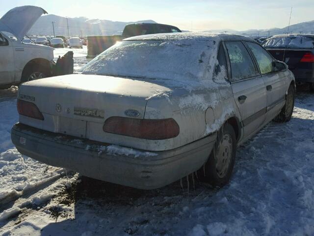 1FACP5243NG235728 - 1992 FORD TAURUS SILVER photo 4