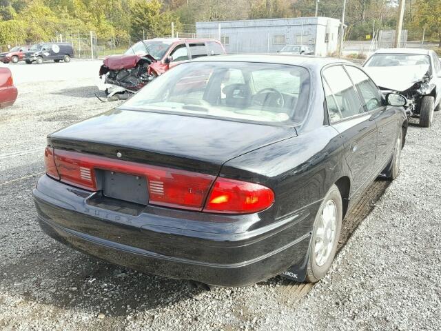 2G4WB55K821188281 - 2002 BUICK REGAL LS BLACK photo 4