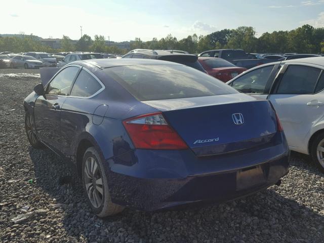 1HGCS12348A012759 - 2008 HONDA ACCORD LX- BLUE photo 3