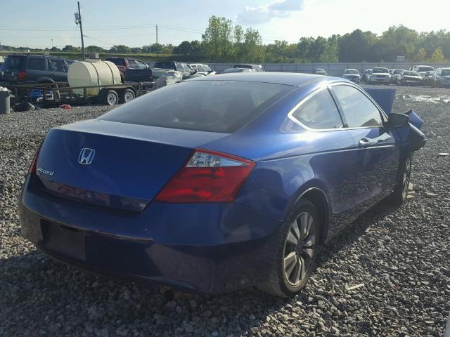 1HGCS12348A012759 - 2008 HONDA ACCORD LX- BLUE photo 4