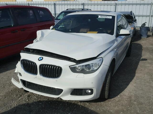 WBASP2C5XCC338478 - 2012 BMW 535 XIGT WHITE photo 2