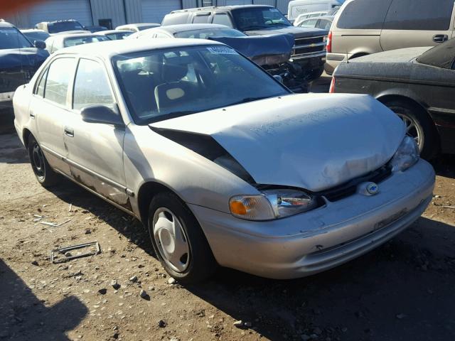 1Y1SK5281XZ438787 - 1999 CHEVROLET GEO PRIZM 银色 照片 1