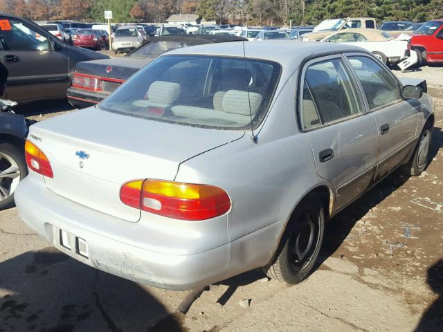 1Y1SK5281XZ438787 - 1999 CHEVROLET GEO PRIZM SILVER photo 4