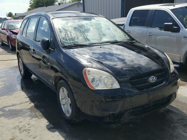 KNAFG525787206556 - 2008 KIA RONDO BASE BLACK photo 1