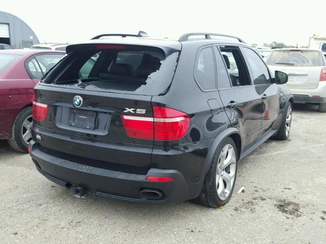 5UXFE83558L166797 - 2008 BMW X5 4.8I BLACK photo 4