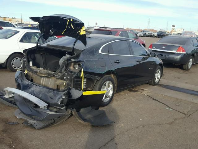 1G1ZB5ST4GF246877 - 2016 CHEVROLET MALIBU LS BLACK photo 4