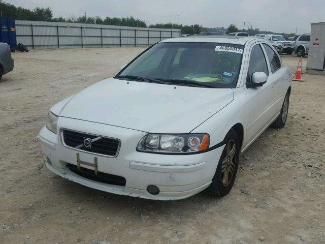 YV1RS592472602721 - 2007 VOLVO S60 2.5T WHITE photo 2