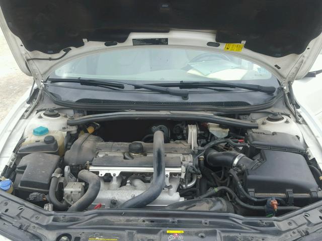 YV1RS592472602721 - 2007 VOLVO S60 2.5T WHITE photo 7