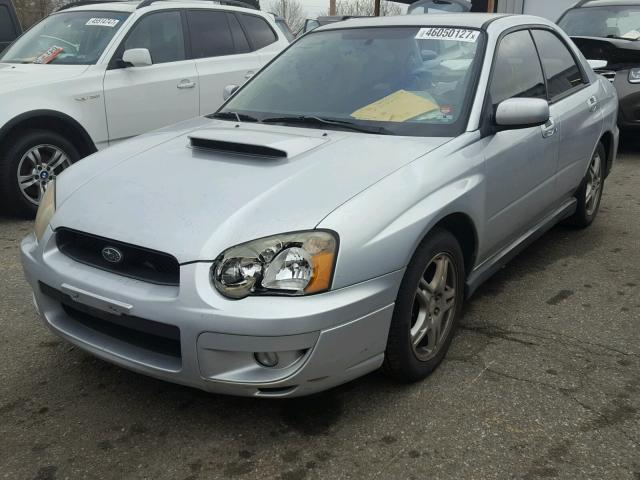 JF1GD29674G509415 - 2004 SUBARU IMPREZA WR SILVER photo 2