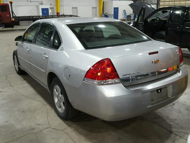 2G1WT58K069396734 - 2006 CHEVROLET IMPALA SILVER photo 3