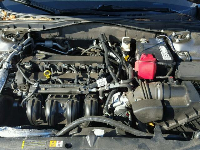 3FAHP0JAXBR188069 - 2011 FORD FUSION SEL GRAY photo 7