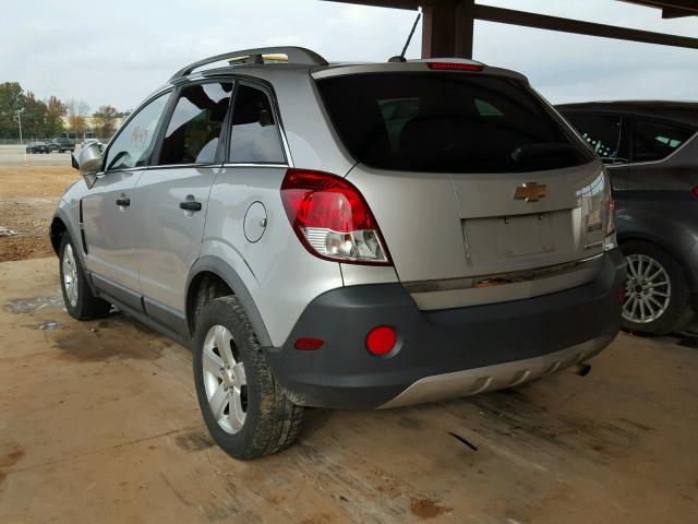 3GNAL1EK4CS629048 - 2012 CHEVROLET CAPTIVA SP SILVER photo 3