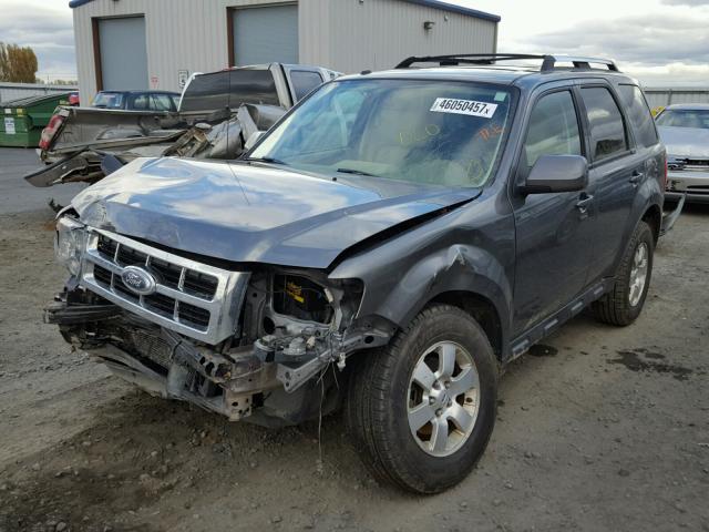 1FMCU9EG9BKA08628 - 2011 FORD ESCAPE LIM GRAY photo 2