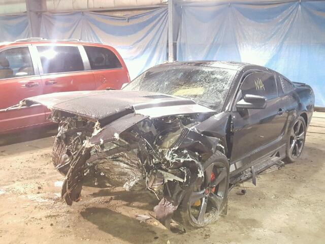 1ZVFT82H365188346 - 2006 FORD MUSTANG GT BLACK photo 2