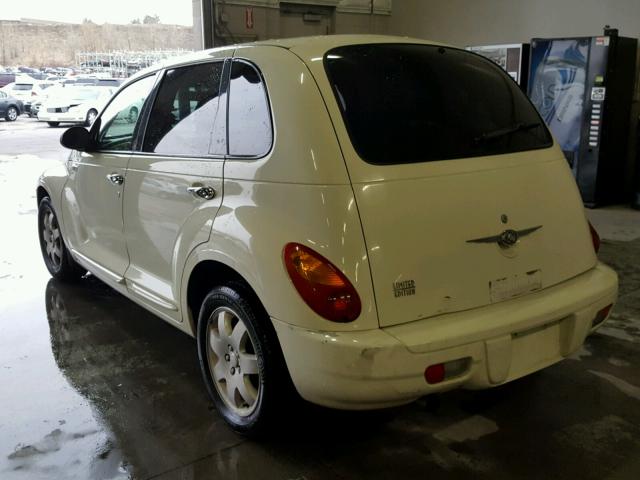 3C8FY68B55T571889 - 2005 CHRYSLER PT CRUISER CREAM photo 3