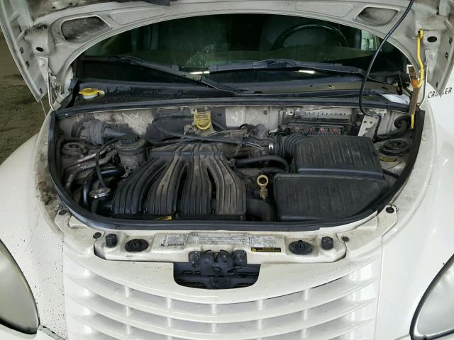 3C8FY68B55T571889 - 2005 CHRYSLER PT CRUISER CREAM photo 7