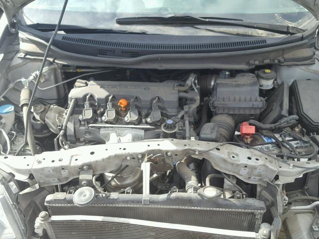 2HGFB2F86DH509638 - 2013 HONDA CIVIC EX SILVER photo 7