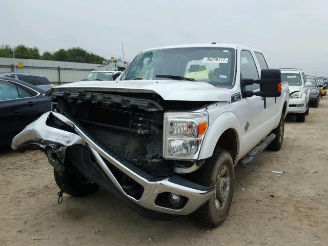 1FT7W2BT1GEA12865 - 2016 FORD F250 SUPER WHITE photo 2