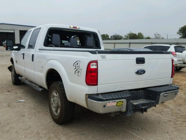 1FT7W2BT1GEA12865 - 2016 FORD F250 SUPER WHITE photo 3