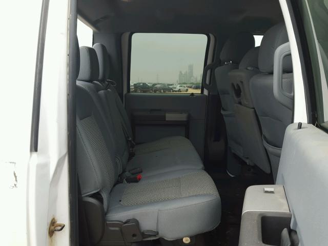 1FT7W2BT1GEA12865 - 2016 FORD F250 SUPER WHITE photo 6