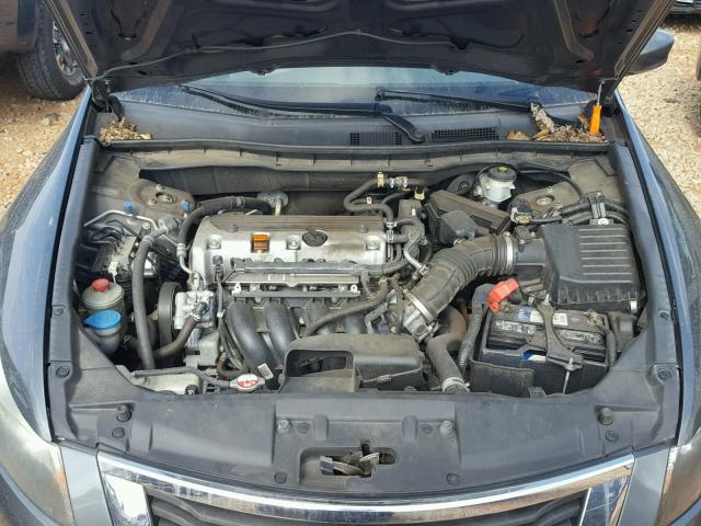 1HGCP26378A125509 - 2008 HONDA ACCORD LX GRAY photo 7