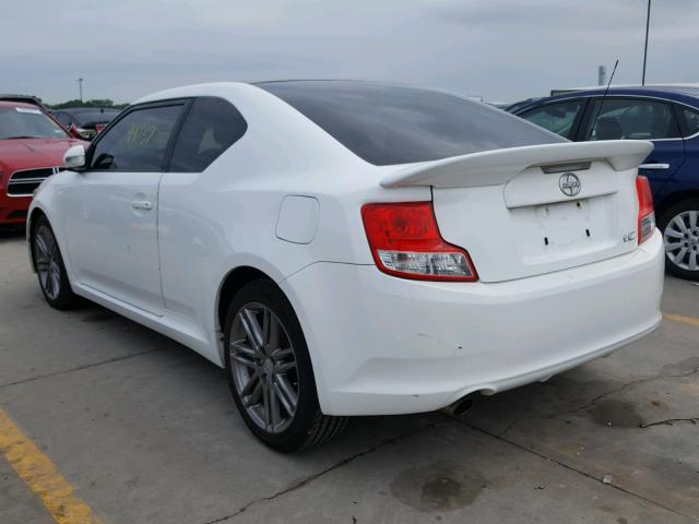 JTKJF5C72D3059430 - 2013 TOYOTA SCION TC 白色 照片 3