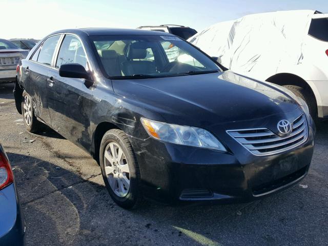 4T1BB46K27U030022 - 2007 TOYOTA CAMRY NEW BLACK photo 1