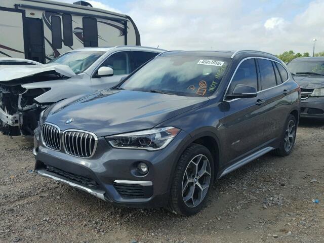 WBXHT3C32G5E56554 - 2016 BMW X1 XDRIVE2 Графитовый фото 2