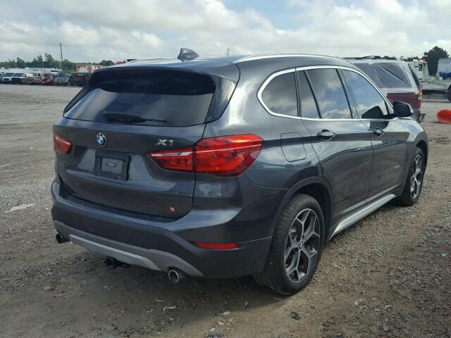 WBXHT3C32G5E56554 - 2016 BMW X1 XDRIVE2 Графитовый фото 4