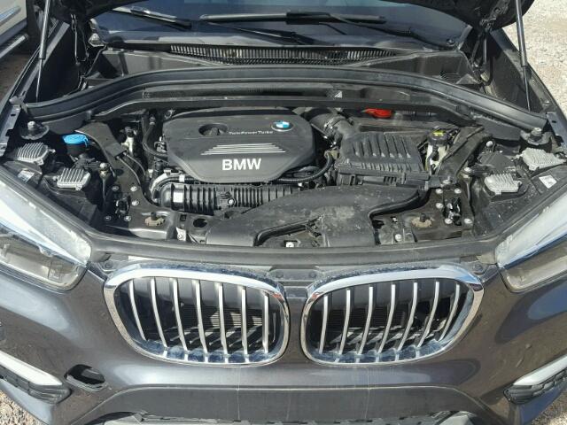 WBXHT3C32G5E56554 - 2016 BMW X1 XDRIVE2 Графитовый фото 7