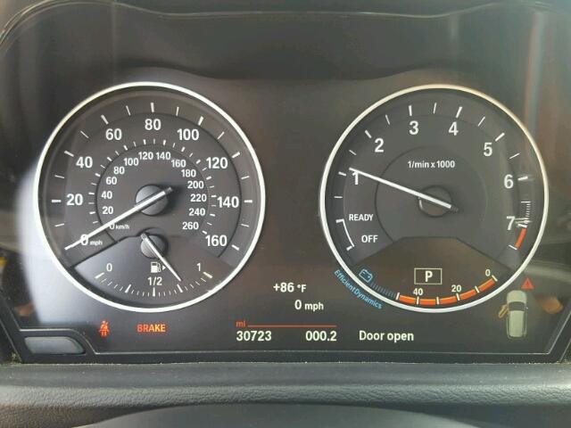 WBXHT3C32G5E56554 - 2016 BMW X1 XDRIVE2 Графитовый фото 8